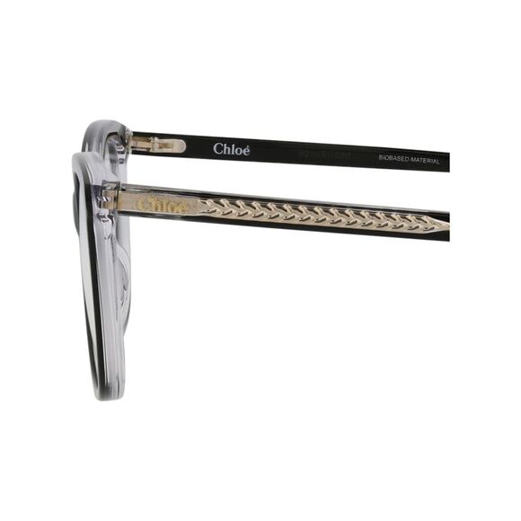 Chloé Square-Frame Bio Acetate Optical Frames Black Womens - Picture 4 of 6